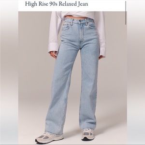Abercrombie & Fitch 90s High Rise RELAXED Jeans
